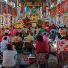 Praying in the Avalokitesvara temple