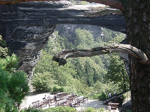 Prebischtor in der Böhmischen Schweiz