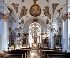 Predigerkirche (Rottweil) Blick zum Hochaltar