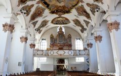 Predigerkirche (Rottweil) Blick zur Orgel