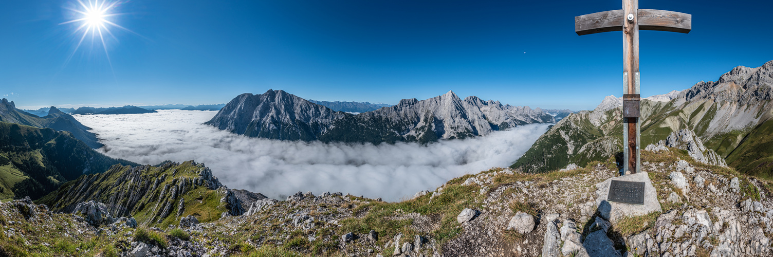 Predigtsteinpanorama in Tirol