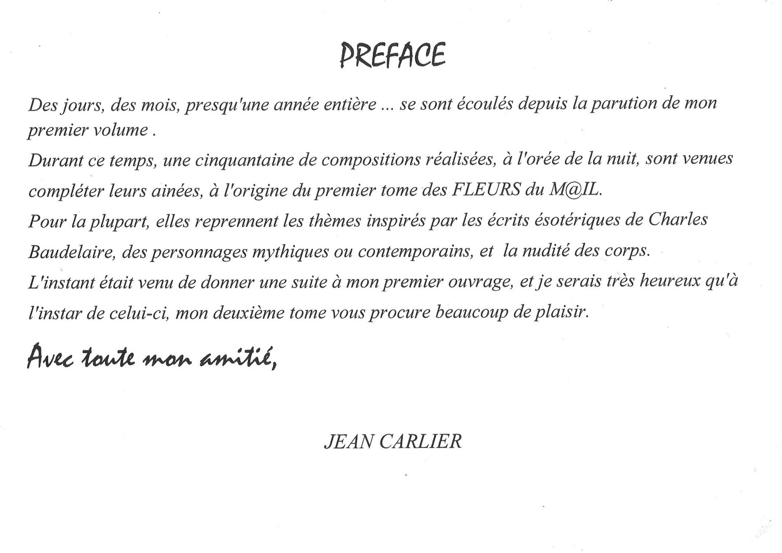 PREFACE LES FLEURS DU M@IL TOME 2 2023 JPEG