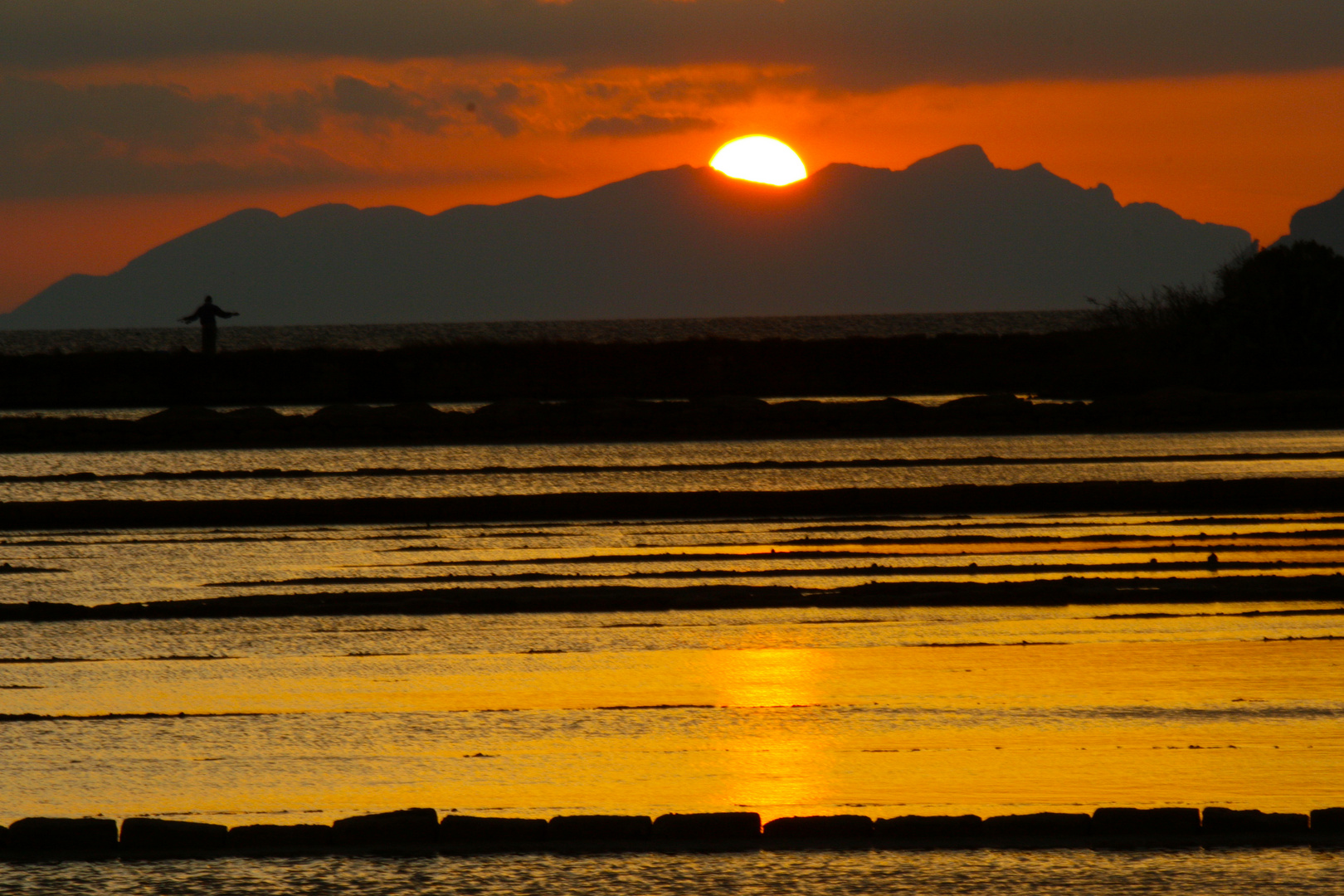 Preghiera al tramonto