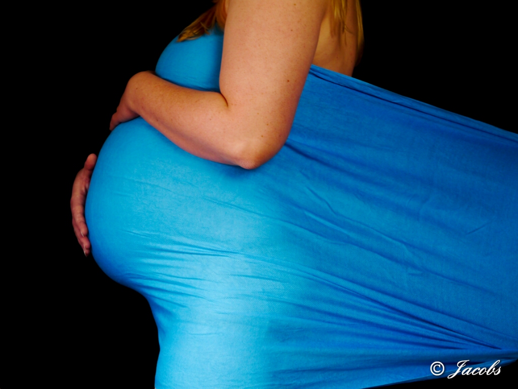 Pregnant woman color key