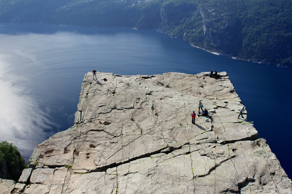 Preikestolen am frühen Morgen 28.06.2012