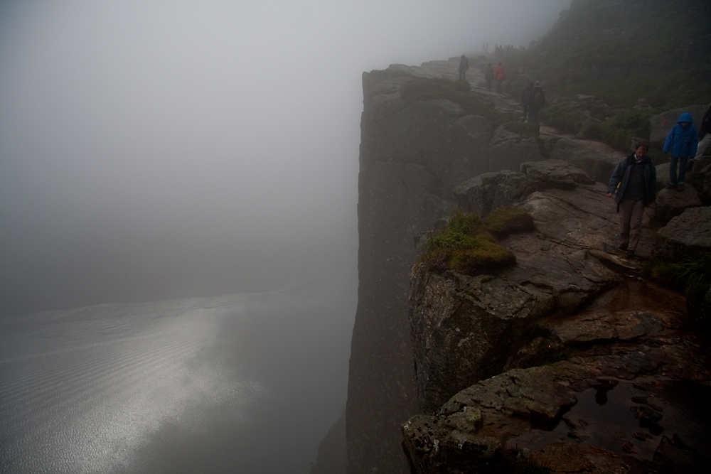 Preikestolen - Das Wetter wird uns doch nicht...