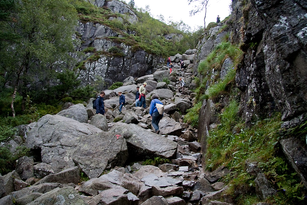 Preikestolen - Der harte Weg nach oben I