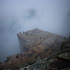 Preikestolen im Nebel #1