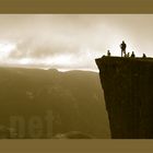 Preikestolen Sepia