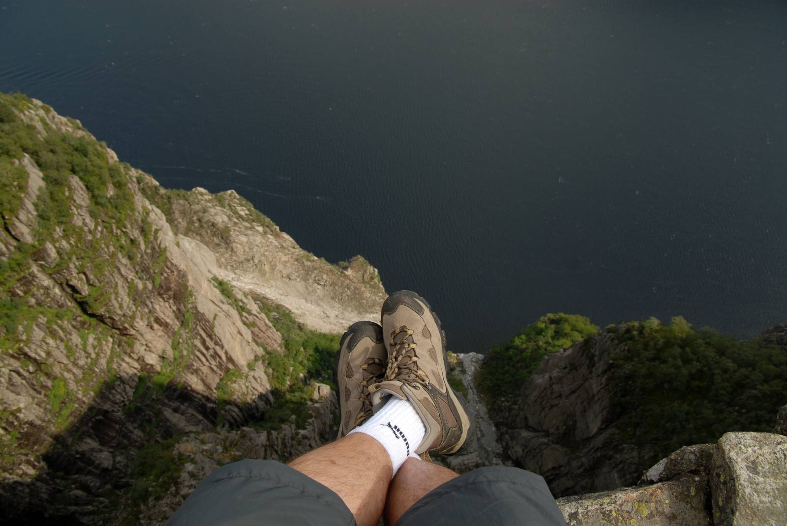 Preikestolen - über 600m Steilhang