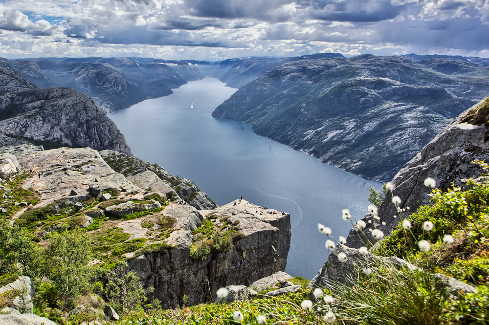 Preikestolen und Lysefjord, Norwegen