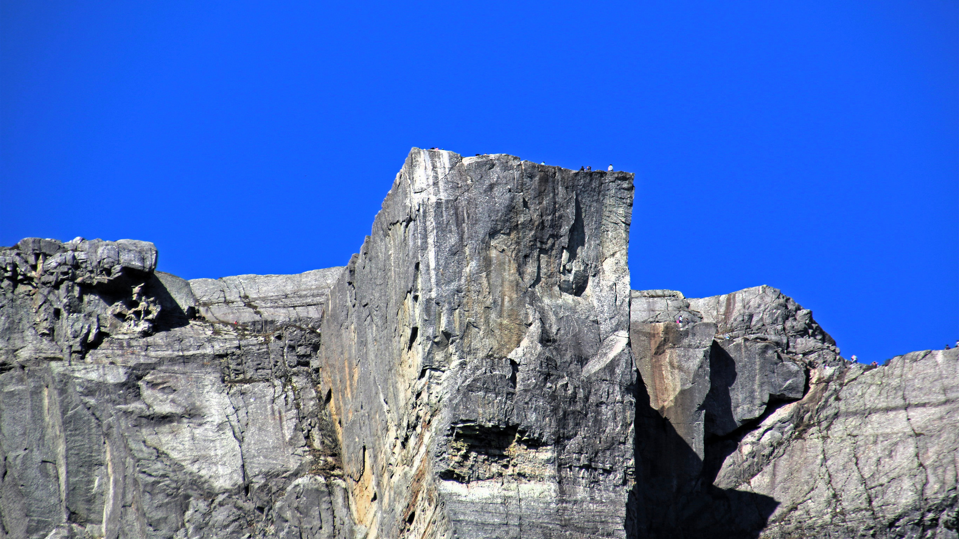 Preikestolen von der Wasserseite