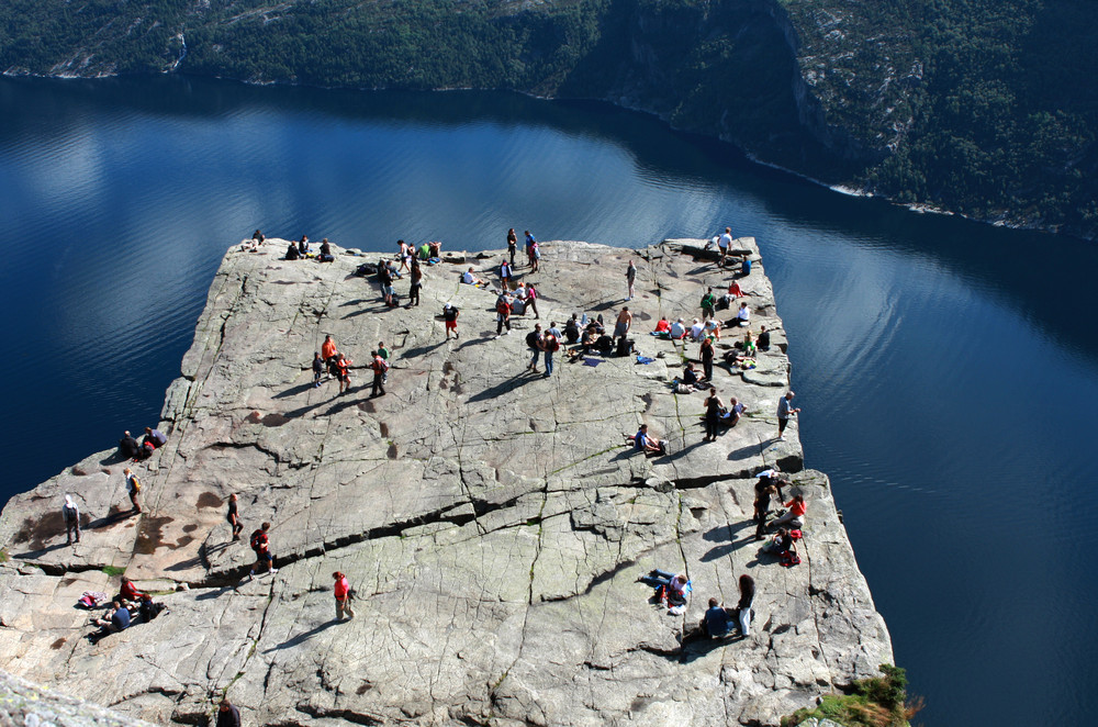 Preikestolen von Oben