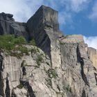 Preikestolen von unten