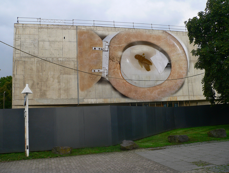 Preisgekrönter Bunker-Neubau in Saarbrücken mit preisgekrönter Graffiti-Kunst