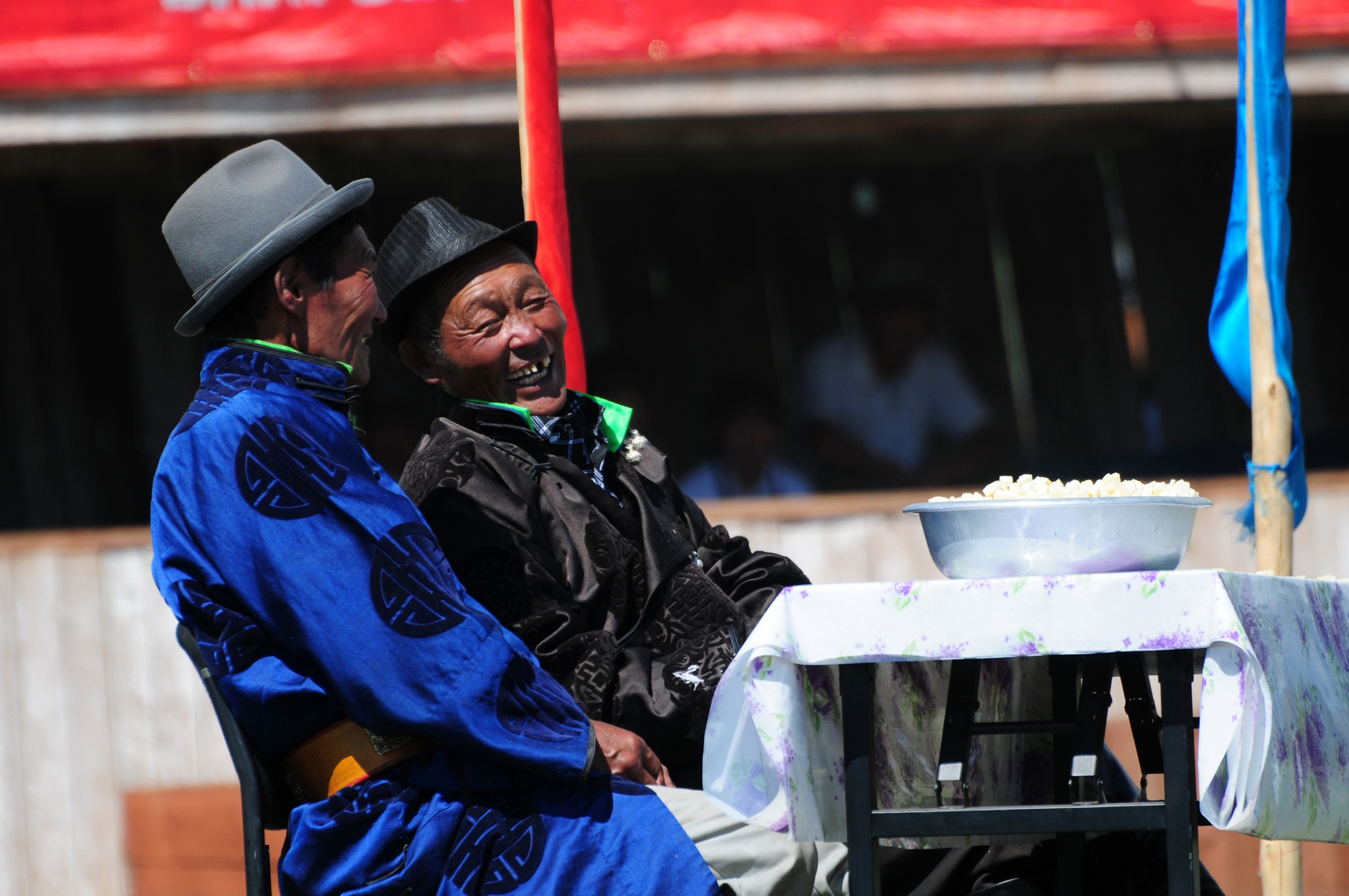 Preisgericht beim Naadam-Fest