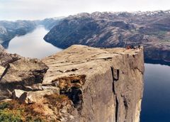 Prekestolen (Predigtstuhl) Norwegen!