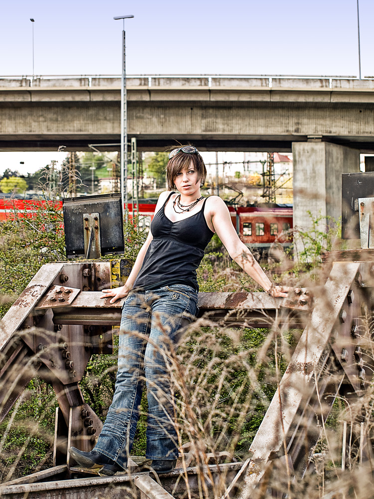 Prellbock Foto & Bild erwachsene menschen, menschen Bilder auf