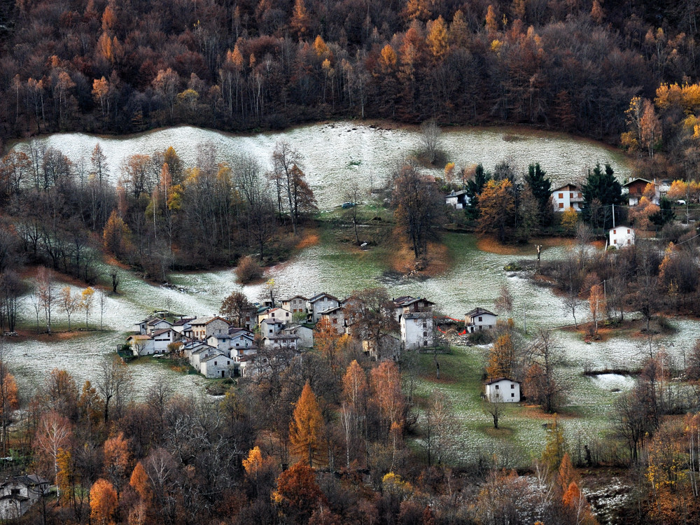 Premana, contrada all'ombra