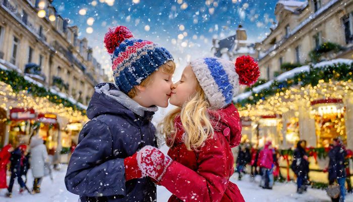 Premier amour à Noel