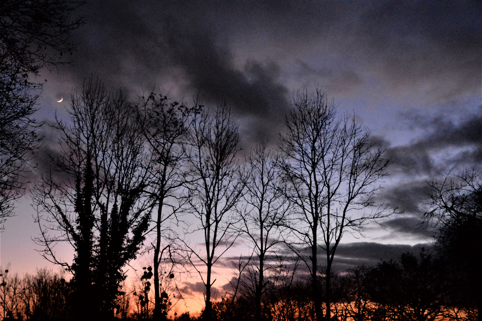 Premier ciel de la nouvelle année