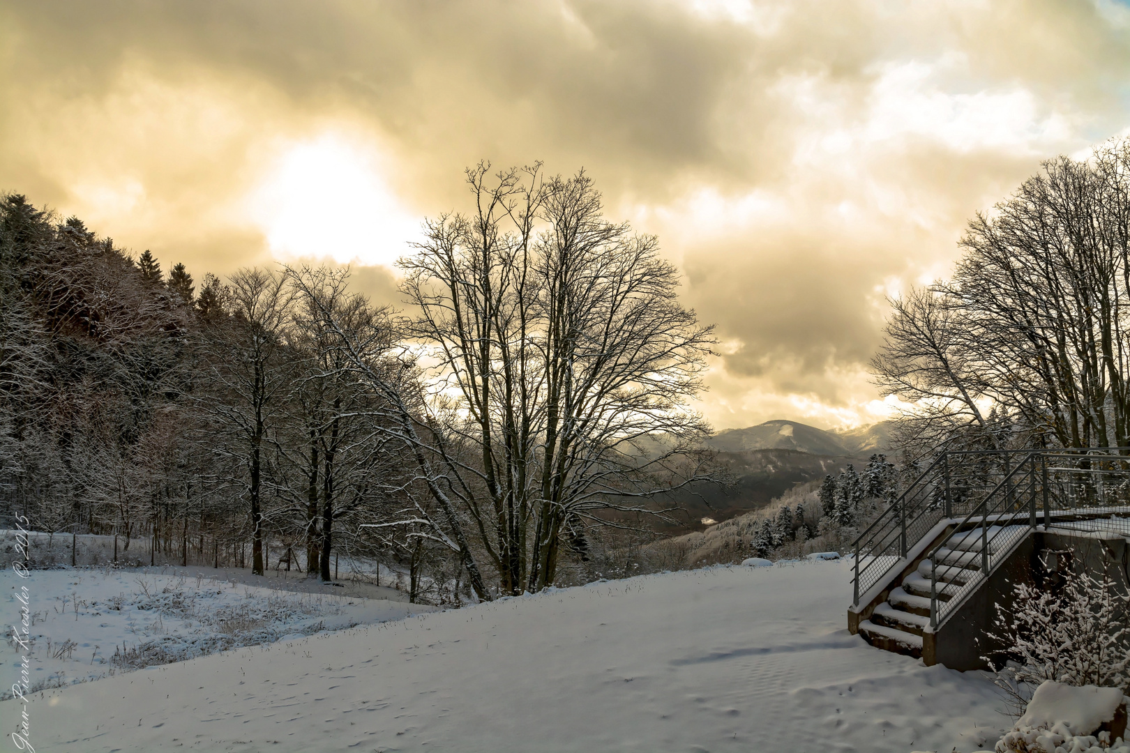 Premier pas dans le neige