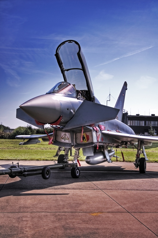 Premiere: Eurofighter in Büchel