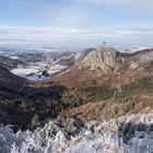 Première neige en auvergne.