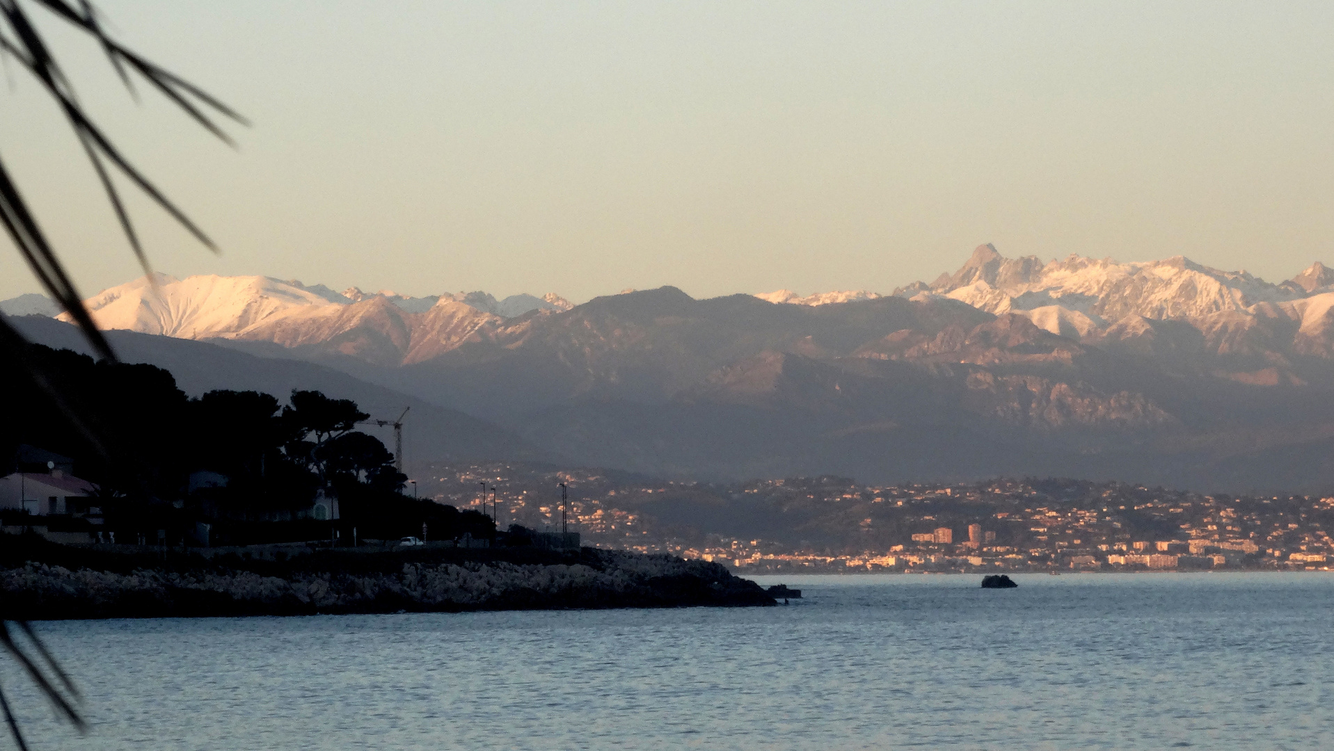 Première neige sur Arrière Pays de Nice - Erster Schnee im Hinterland von Nizza