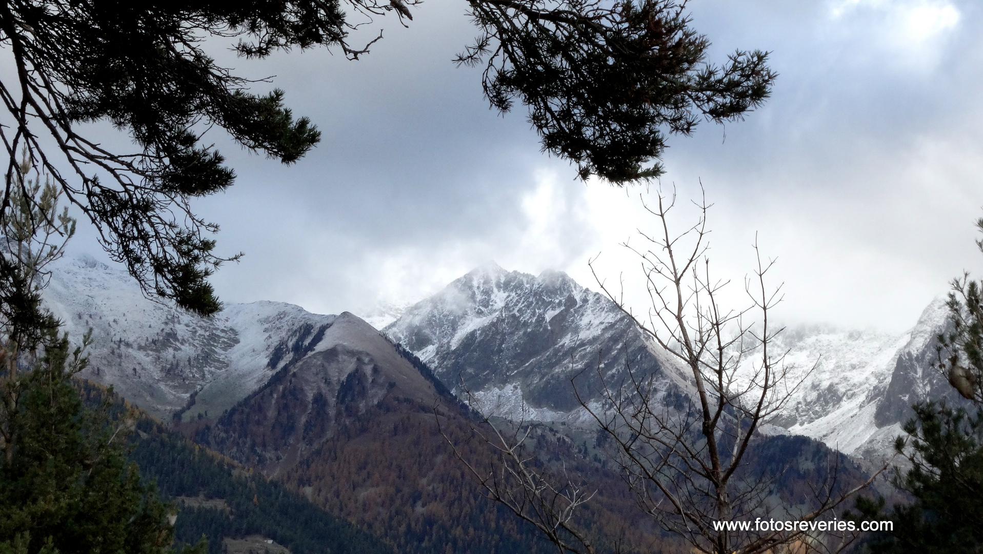 Première Neige sur le Alpes Maritimes (Vallée de la Fenestre)