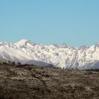 Première neige sur les Alpes Maritimes (vue de al montée au col de VENCE) - Erster Schnee der Seealp