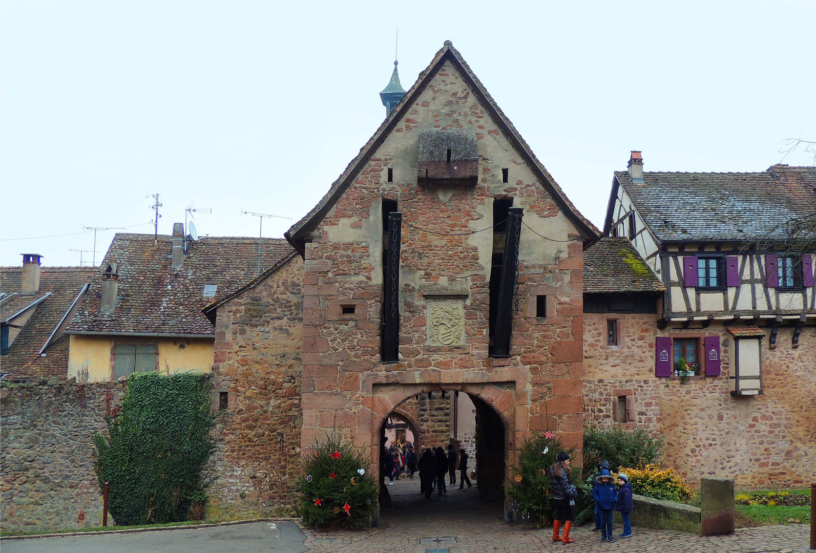 Première porte à pont levis de Riquewihr