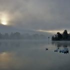 Premières brumes d'automne sur la Seine