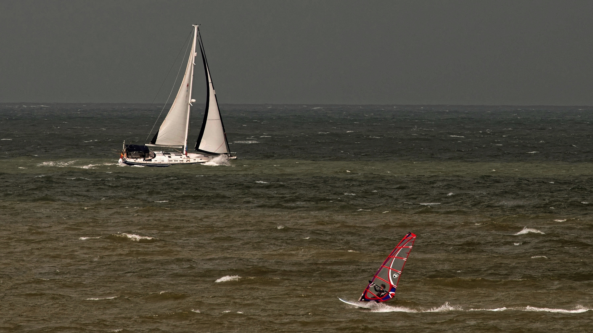 Prendre le vent ... Mer du Nord