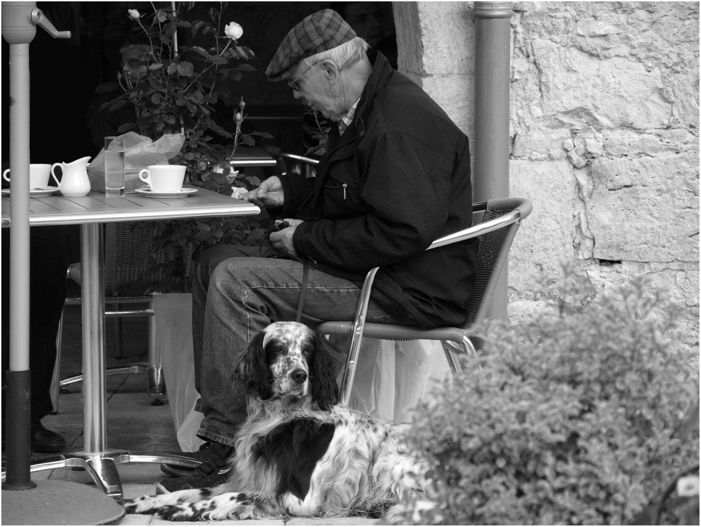 Prendre un café tranquillement…