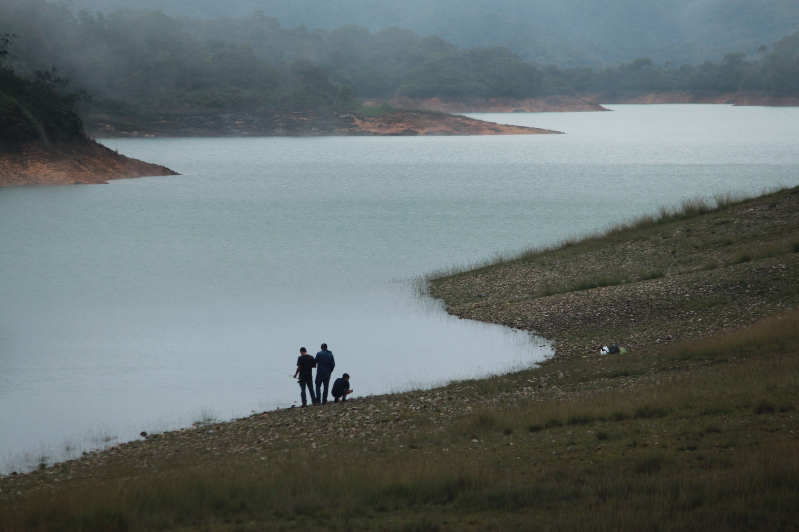 Preparado para la pesca