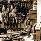 Preparations for procession