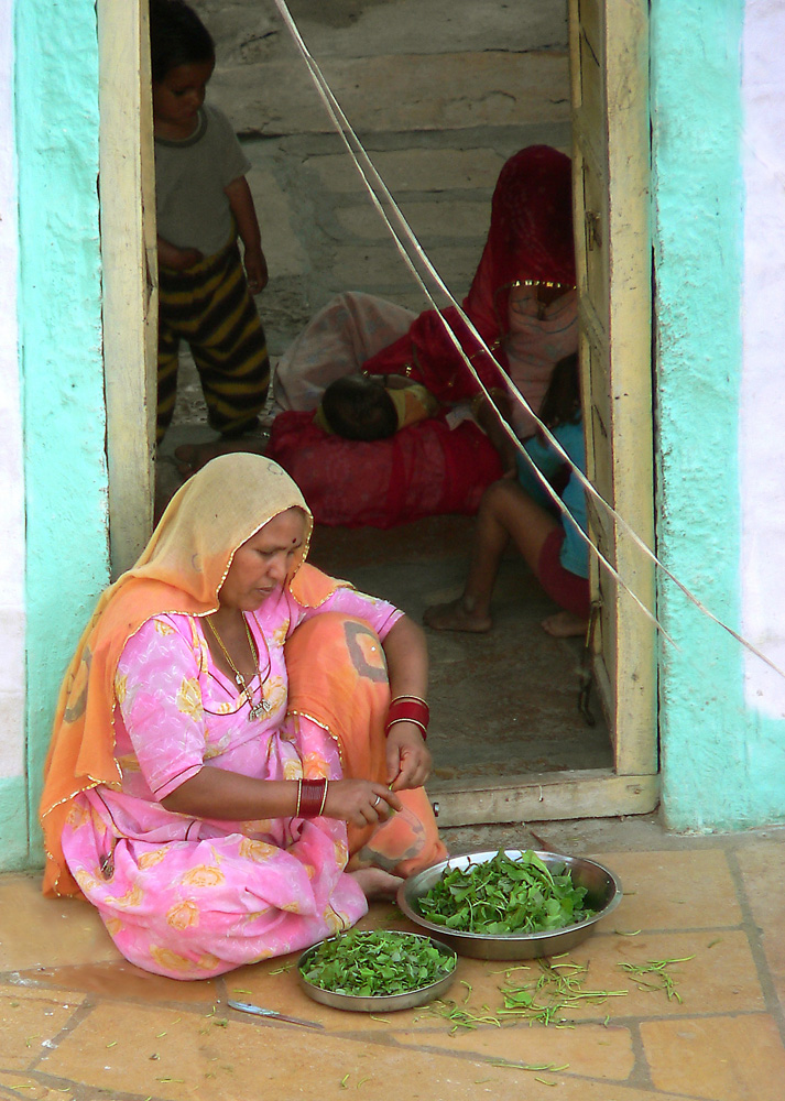 Preparing Lunch