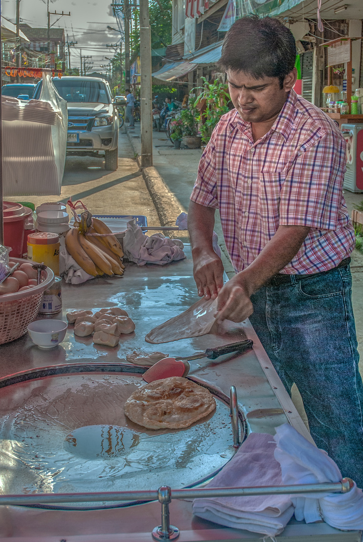 Preparing Rotis