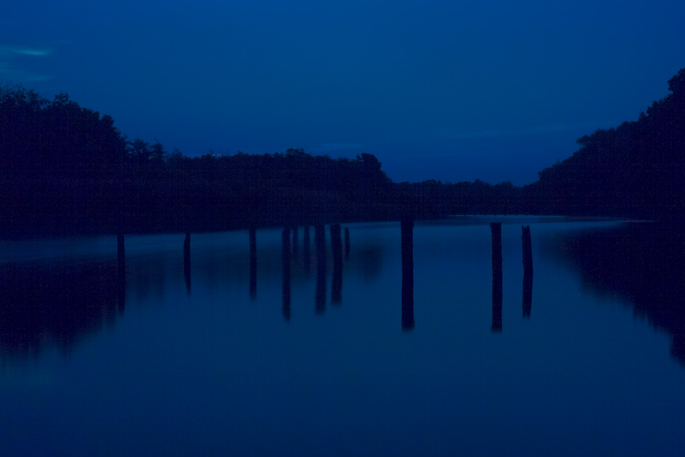 Prerow Strom blaue Stunde