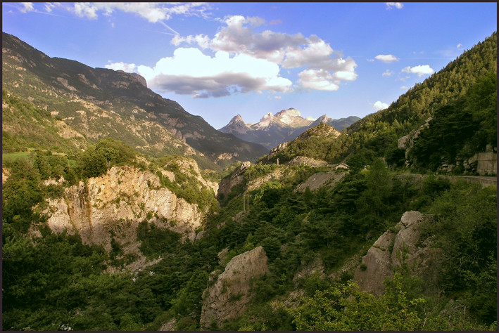 pres du barrage de serre-pnçon