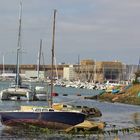 Près du port de Kernevel à Larmor-plage (Morbihan)