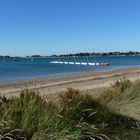 Près d'une école de voile sur l'Ile d'Artz (Morbihan)