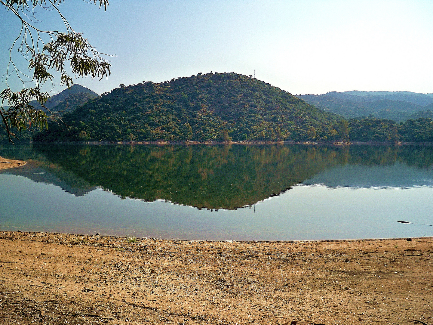 Presa del rio Jandula Andujar (Jaen)