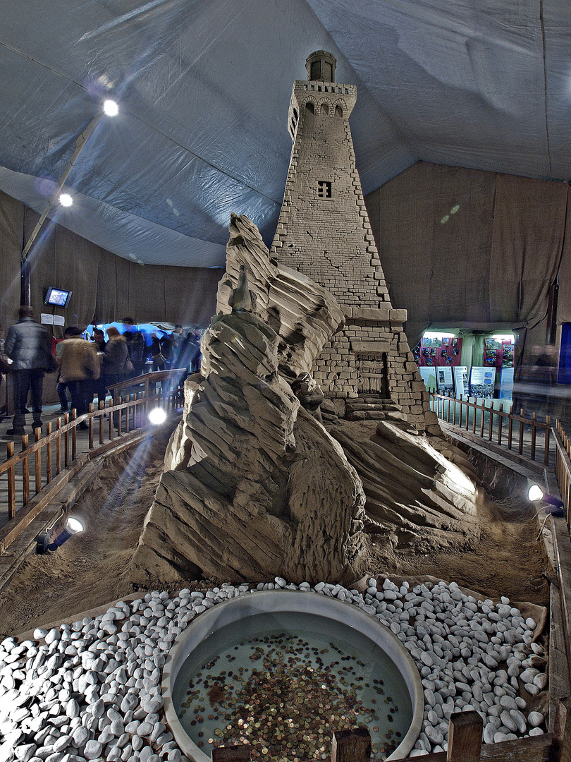 Presepe di sabbia a Lignano Sabbiadoro