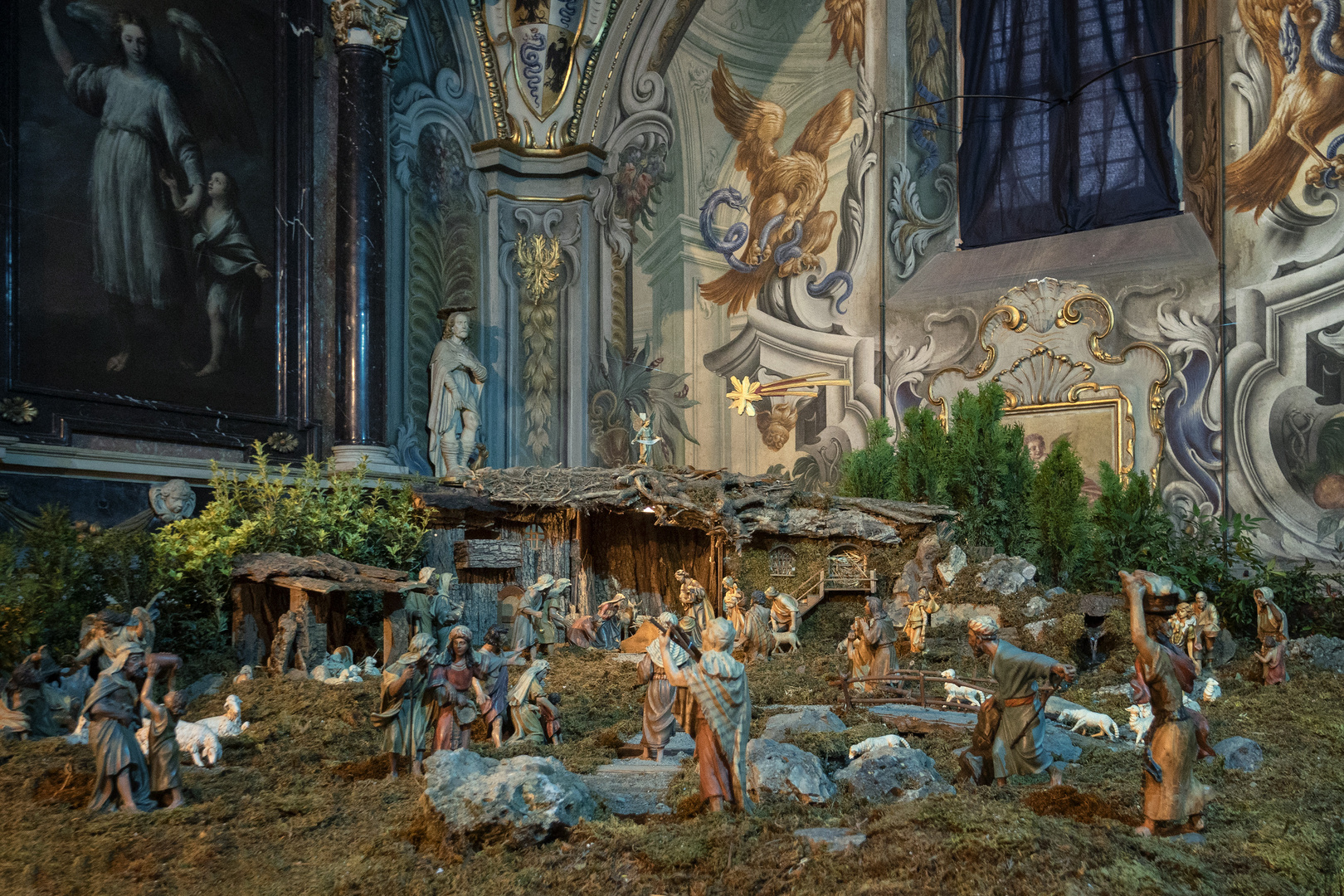 Presepe nel Duomo di Monza