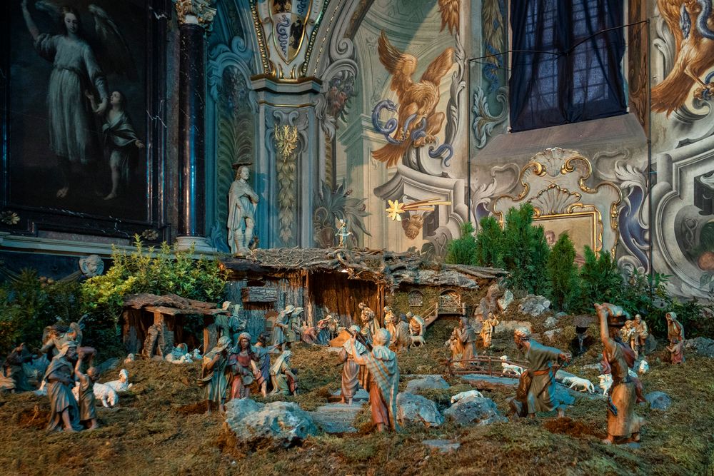 Presepe nel Duomo di Monza