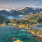 Presqu'île d' Offersøy . Norvège.