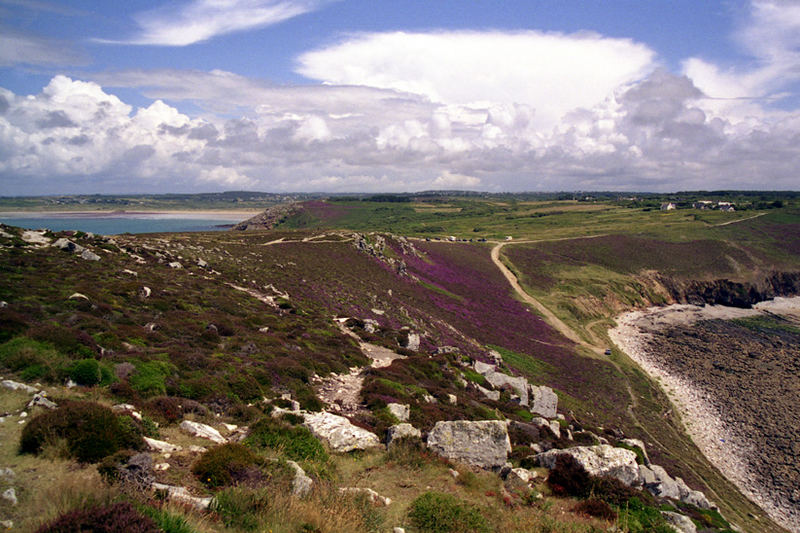 Presqu'île de Crozon. La pointe de Penhir.