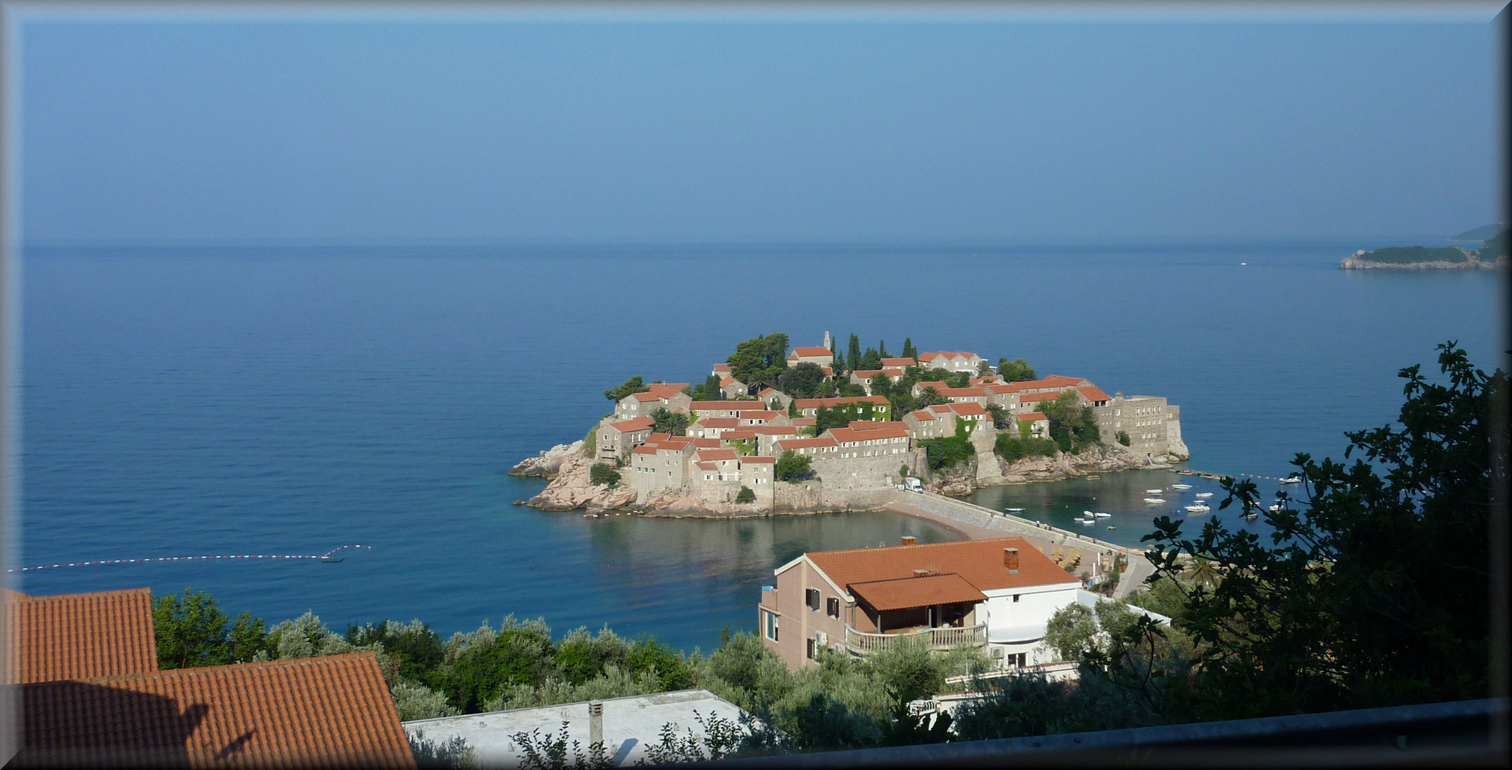 Presqu''île de Sveti Stefan au Monténégro